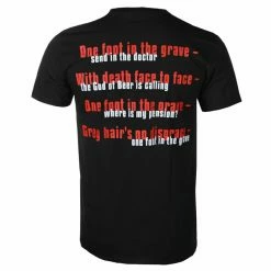 Men's T-shirt TANKARD - ONE FOOT IN THE GRAVE - PLASTIC HEAD -Men T-Shirts Online Store dsd009