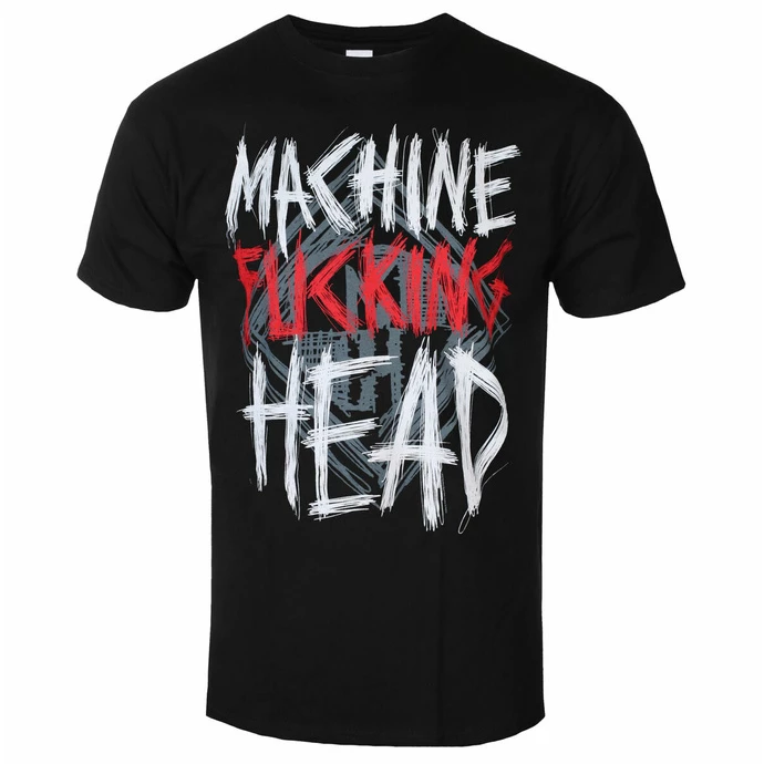 Men's T-shirt MACHINE HEAD - BANG YOUR HEAD - PLASTIC HEAD 3 Men's T-shirt MACHINE HEAD - BANG YOUR HEAD - PLASTIC HEAD