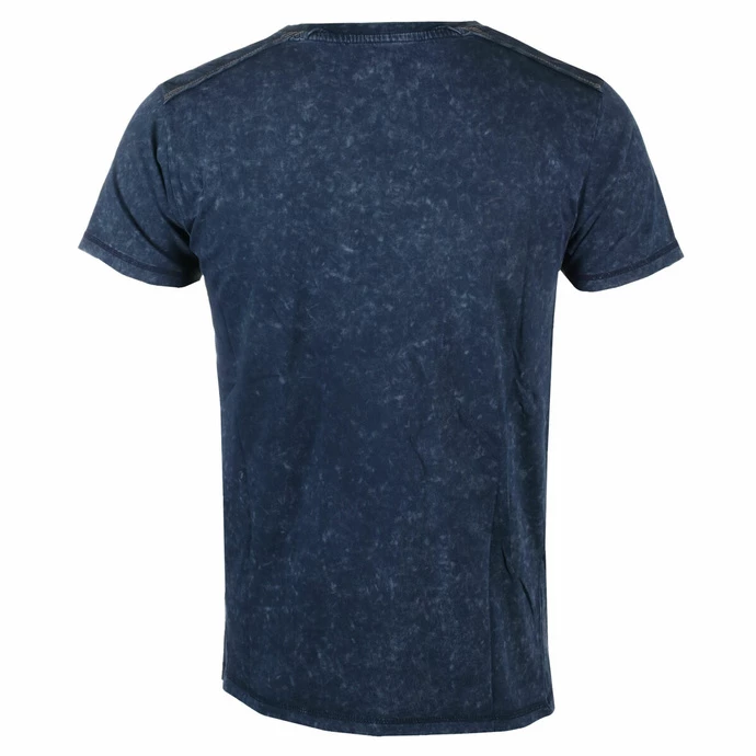 Men's T-shirt Avenged Sevenfold - Logo Snow Wash - NAVY - ROCK OFF 4 Men's T-shirt Avenged Sevenfold - Logo Snow Wash - NAVY - ROCK OFF - Image 2