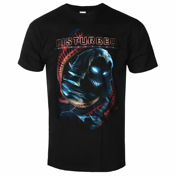 Men's T-shirt Disturbed - DNA Swirl - Black - ROCK OFF 3 Men's T-shirt Disturbed - DNA Swirl - Black - ROCK OFF