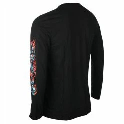 Men's T-shirt Long Sleeve Slayer - Airbrush Demon - Black - ROCK OFF 7 Men's T-shirt Long Sleeve Slayer - Airbrush Demon - Black - ROCK OFF -Men T-Shirts Online Store dse028