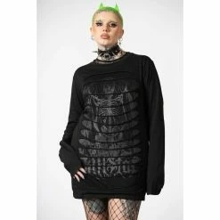 Men's Long-sleeved T-shirt KILLSTAR - Cyrus Slash Ed - Black -Men T-Shirts Online Store dsxh219y