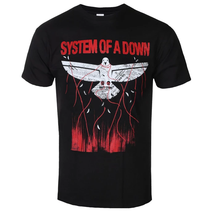T-shirt Metal Men's System Of A Down - Dove Overcome - ROCK OFF 3 T-shirt Metal Men's System Of A Down - Dove Overcome - ROCK OFF