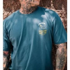 Men's T-shirt SULLEN - ELECTRO INDIGO -Men T-Shirts Online Store electro indigo 6byn