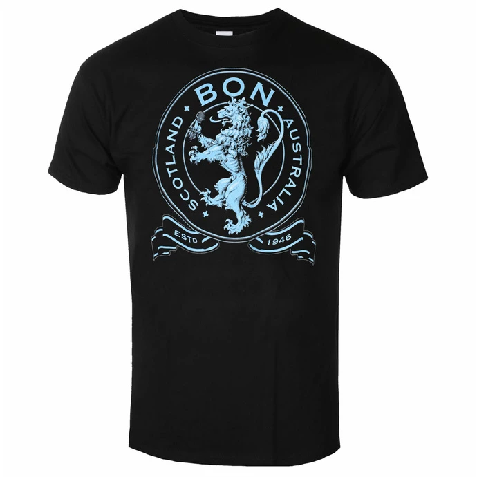 Men's T-shirt Bon Scott - Lion Crest 3 Men's T-shirt Bon Scott - Lion Crest