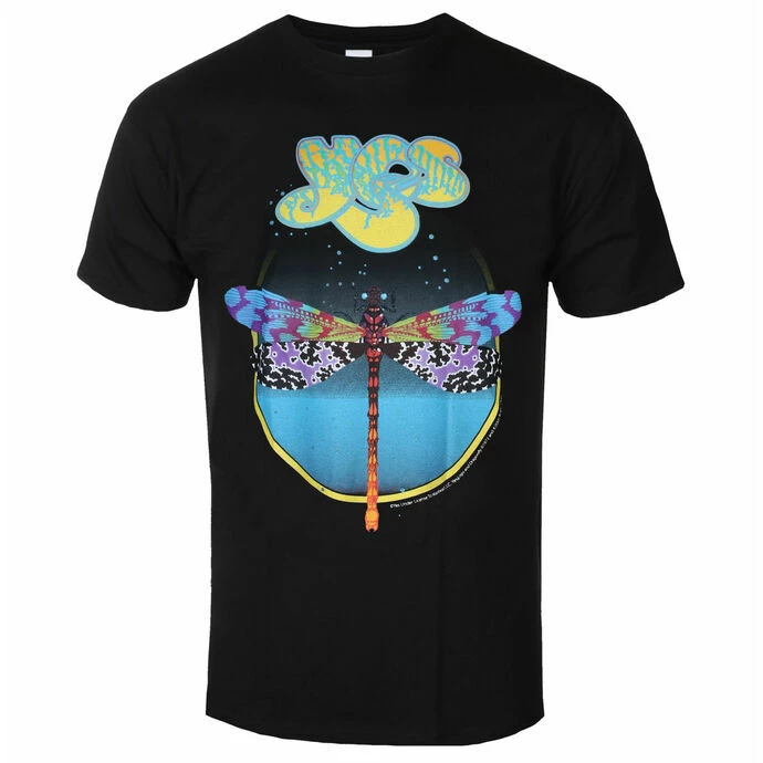 Men's T-shirt YES - DRAGONFLY - BLACK - PLASTIC HEAD 3 Men's T-shirt YES - DRAGONFLY - BLACK - PLASTIC HEAD