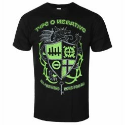 Men's T-shirt TYPE O NEGATIVE - WOLF CREST - BLACK - PLASTIC HEAD