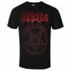 Men's T-shirt DEICIDE - 30 YEARS OF BLASPHEMY - BLACK - PLASTIC HEAD -Men T-Shirts Online Store faws609m