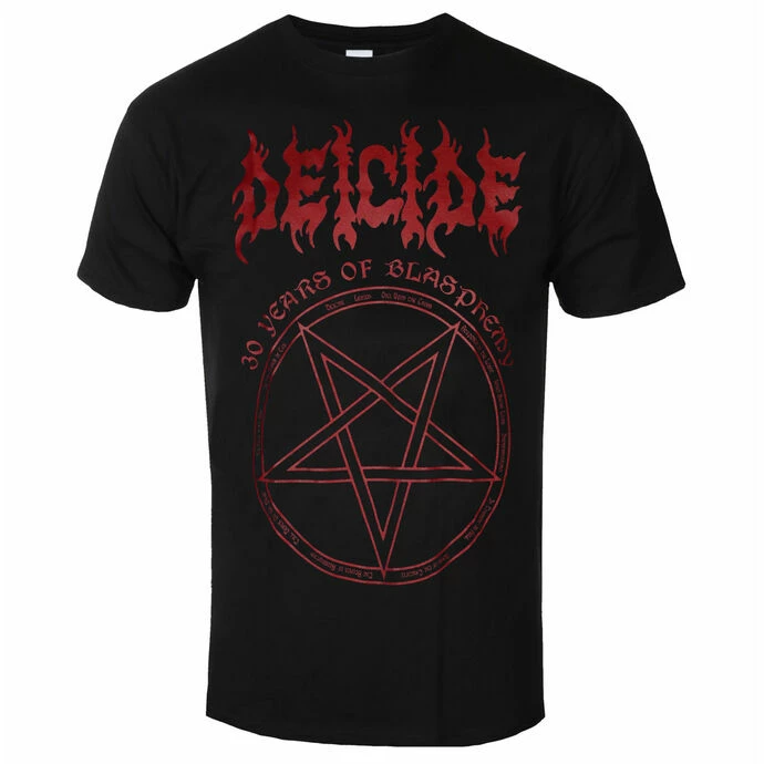 Men's T-shirt DEICIDE - 30 YEARS OF BLASPHEMY - BLACK - PLASTIC HEAD 3 Men's T-shirt DEICIDE - 30 YEARS OF BLASPHEMY - BLACK - PLASTIC HEAD