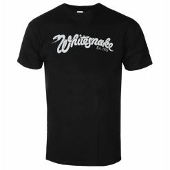 Men's T-shirt WHITESNAKE - EST 1978 - BLACK - PLASTIC HEAD