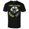 Men's T-shirt Clash - Straight To Hell Single - BLACK - ROCK OFF -Men T-Shirts Online Store fettrz028