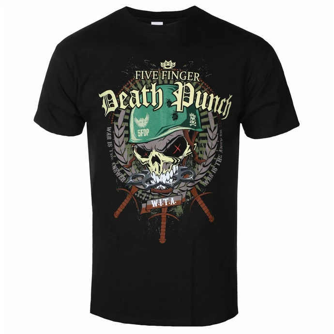 Men's T-shirt Five Finger Death Punch - Warhead - BLACK - ROCK OFF 3 Men's T-shirt Five Finger Death Punch - Warhead - BLACK - ROCK OFF