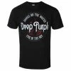 Men's T-shirt Deep Purple - Smoke Circle - BLACK - ROCK OFF 2 Men's T-shirt Deep Purple - Smoke Circle - BLACK - ROCK OFF -Men T-Shirts Online Store fettrz043