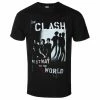 Men's T-shirt Clash - Westway To The World - BLACK - ROCK OFF -Men T-Shirts Online Store fettrz045