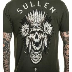 Men's T-shirt SULLEN - HOLST - OLIVE -Men T-Shirts Online Store fow10ldch