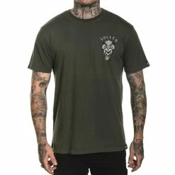 Men's T-shirt SULLEN - HOLST - OLIVE -Men T-Shirts Online Store fow9ldch