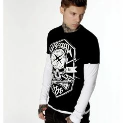 T-shirt Hardcore Men's - MANCHES LONGUES - HYRAW 11 T-shirt Hardcore Men's - MANCHES LONGUES - HYRAW -Men T-Shirts Online Store fw19 m14 5