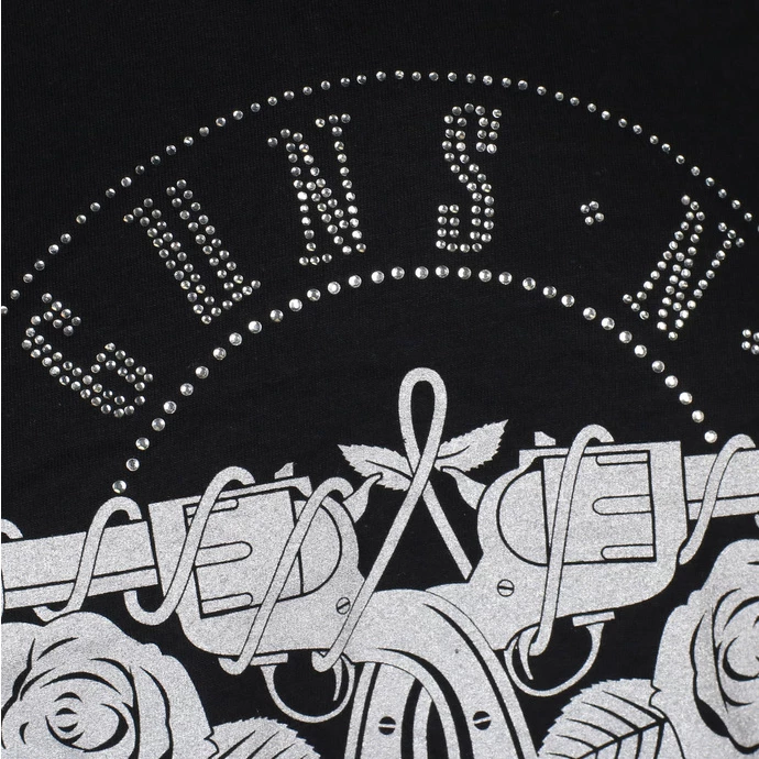 T-shirt Metal Men's Guns N' Roses - Circle Logo Diamante - ROCK OFF 4 T-shirt Metal Men's Guns N' Roses - Circle Logo Diamante - ROCK OFF - Image 2