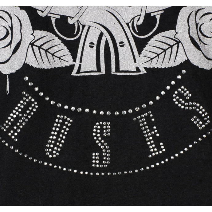 T-shirt Metal Men's Guns N' Roses - Circle Logo Diamante - ROCK OFF 5 T-shirt Metal Men's Guns N' Roses - Circle Logo Diamante - ROCK OFF - Image 3