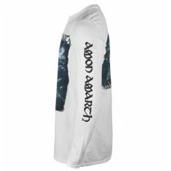 Men's T-shirt Long Sleeve AMON AMARTH - RAVEN'S FLIGHT - WHITE - PLASTIC HEAD -Men T-Shirts Online Store gfdf025