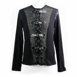 Men's T-shirt With Long Sleeves DEVIL FASHION -Men T-Shirts Online Store gg974