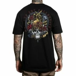 Men's T-shirt SULLEN - GOLD HEARTED - BLACK