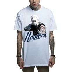 Men's T-shirt MAFIOSO - HEATERS - WHITE