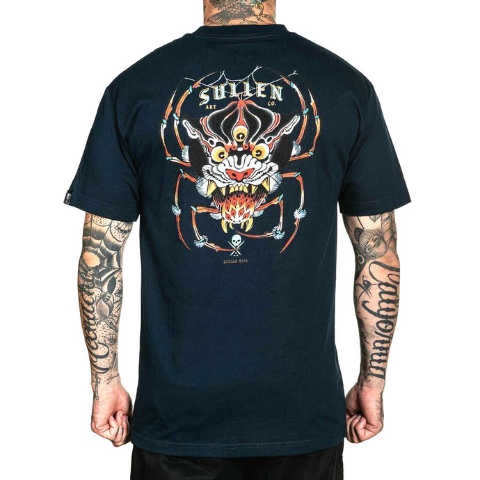Men's T-shirt SULLEN - HING PANTHER - NAVY 3 Men's T-shirt SULLEN - HING PANTHER - NAVY