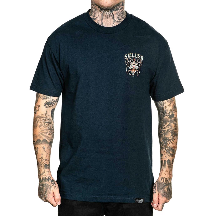 Men's T-shirt SULLEN - HING PANTHER - NAVY 4 Men's T-shirt SULLEN - HING PANTHER - NAVY - Image 2