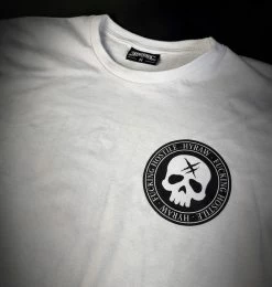 Men's T-shirt HYRAW - DISHONOR - White -Men T-Shirts Online Store hyraw t shirt homme dishonor white 4
