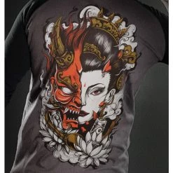 Men's T-shirt With 3/4 Sleeves HYRAW - ONI -Men T-Shirts Online Store hyraw t shirt homme raglan 34 oni 3