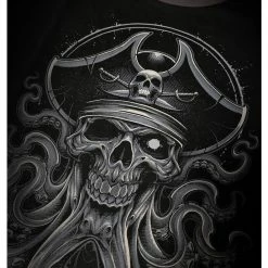 Men's T-shirt With 3/4 Sleeves HYRAW - PIRATE -Men T-Shirts Online Store hyraw t shirt homme raglan 34 pirate 3