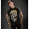 Men's T-shirt HYRAW - SLAYER -Men T-Shirts Online Store hyraw t shirt homme raglan slayer 1