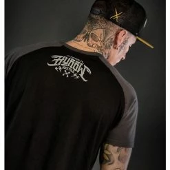 Men's T-shirt HYRAW - SLAYER -Men T-Shirts Online Store hyraw t shirt homme raglan slayer 3