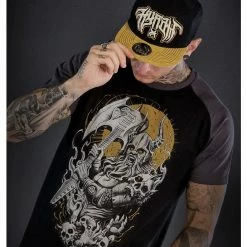 Men's T-shirt HYRAW - SLAYER -Men T-Shirts Online Store hyraw t shirt homme raglan slayer 4