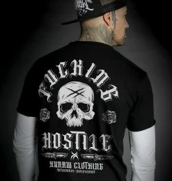 Men's Long Sleeve T-shirt HYRAW - CREW -Men T-Shirts Online Store hyraw t shirt ls da crew 3