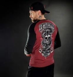 Men's ¾ Sleeve T-shirt HYRAW - RIDE OR THE -Men T-Shirts Online Store hyraw t shirt raglan 34 ride or die 4