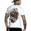 Men's T-shirt HYRAW - Graphic - COFFIN WHITE