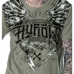 T-shirt Hardcore Men's - EAGLE - HYRAW -Men T-Shirts Online Store hyraw tee shirt homme eagle 3