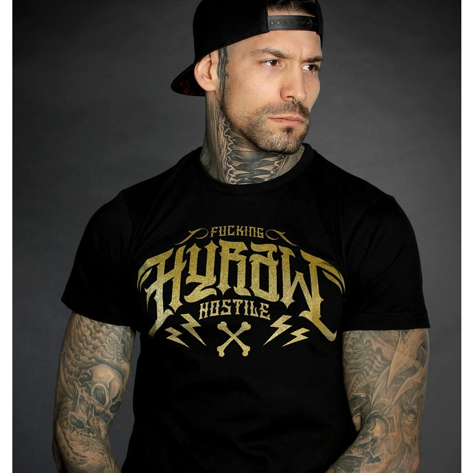 Men's T-shirt HYRAW - Graphic - ALREADY DEAD - GOLD 5 Men's T-shirt HYRAW - Graphic - ALREADY DEAD - GOLD - Image 3