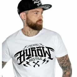 Men's T-shirt HYRAW - GraphicNOIR - BLANC LOGO 7 Men's T-shirt HYRAW - GraphicNOIR - BLANC LOGO -Men T-Shirts Online Store hyraw tee shirt homme essential white origin 2