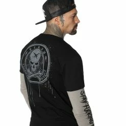 Men's Shirt With A Long Sleeve HYRAW - BLAZON 11 Men's Shirt With A Long Sleeve HYRAW - BLAZON -Men T-Shirts Online Store hyraw tee shirt homme manches longues blazon 4