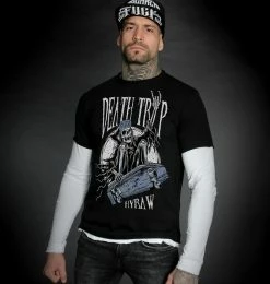 Men's T-shirt With Long Sleeves HYRAW - DEATH
