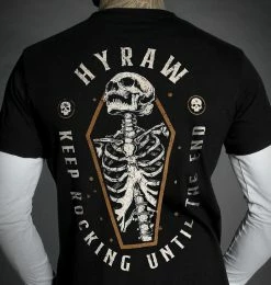Men's T-shirt With Long Sleeves HYRAW - KEEP ROCKING -Men T-Shirts Online Store hyraw tee shirt homme manches longues keep rocking 3