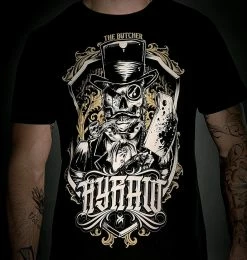 Men's T-shirt HYRAW - THE BUTCHER -Men T-Shirts Online Store hyraw tee shirt homme the butcher 2