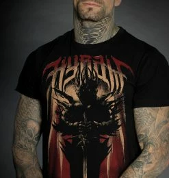 Men's T-shirt HYRAW - DARK KNIGHT - Graphic -Men T-Shirts Online Store hyraw tee shirt noir homme dark knight 2