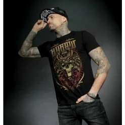 Men's T-shirt HYRAW - Graphic - DEAD OWL -Men T-Shirts Online Store hyraw tee shirt noir homme dead owl 4