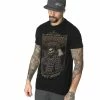 Men's T-shirt HYRAW - Graphic - DEATH 2 HIPSTERS -Men T-Shirts Online Store hyraw tee shirt noir homme death to hipsters 1