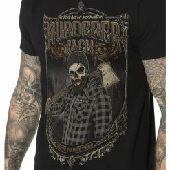 Men's T-shirt HYRAW - Graphic - DEATH 2 HIPSTERS 7 Men's T-shirt HYRAW - Graphic - DEATH 2 HIPSTERS -Men T-Shirts Online Store hyraw tee shirt noir homme death to hipsters 2
