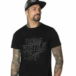 Men's T-shirt HYRAW - Graphic - Logo Fucking -Men T-Shirts Online Store hyraw tee shirt noir homme fucking hostile noir 2